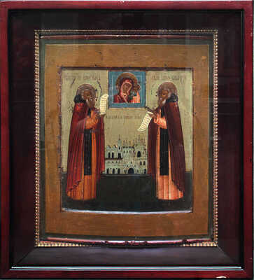 Икона «Свв. Зосима и Савватий»